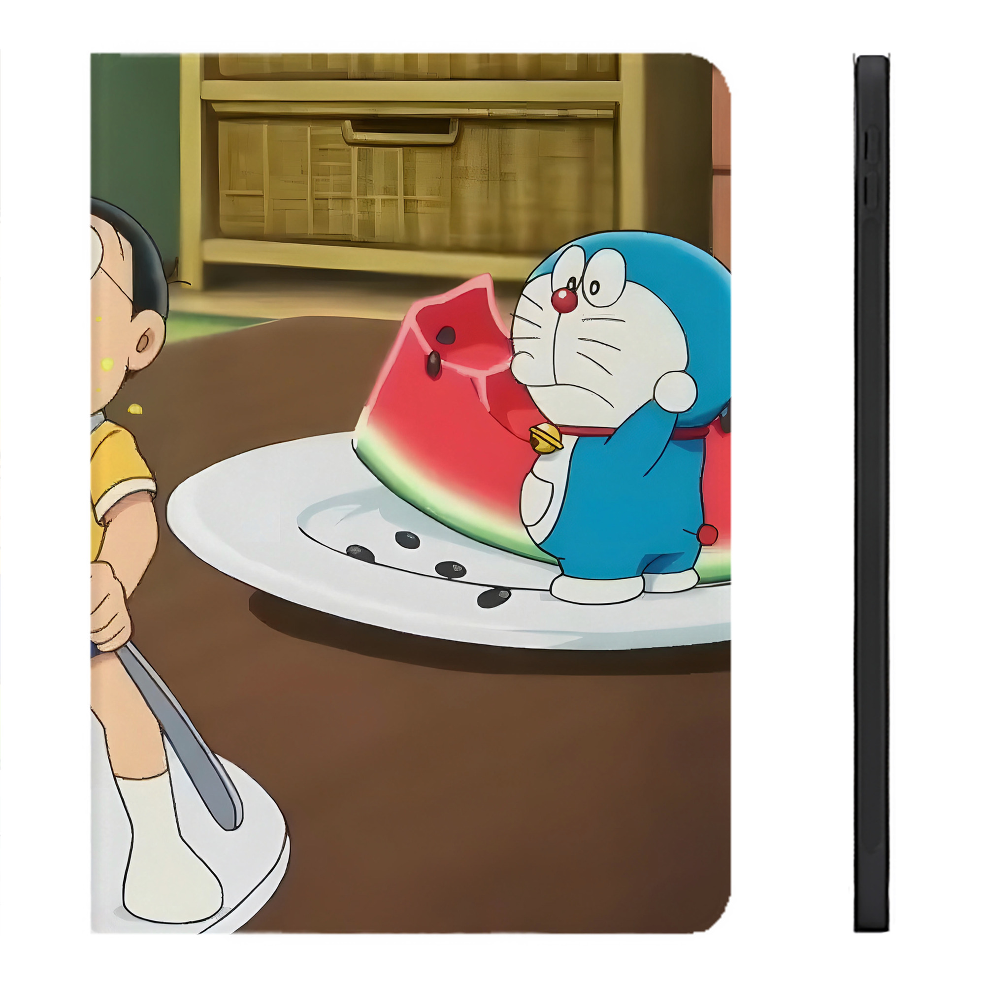 （画像用） ドラえもん Doraemon IPadケース ペンホルダー付き ブックスタイルデザイン